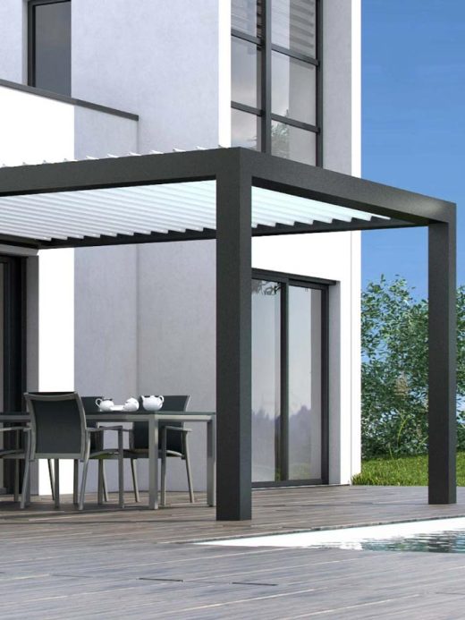 Pose et installation de pergola bioclimatique en Haute-Savoie